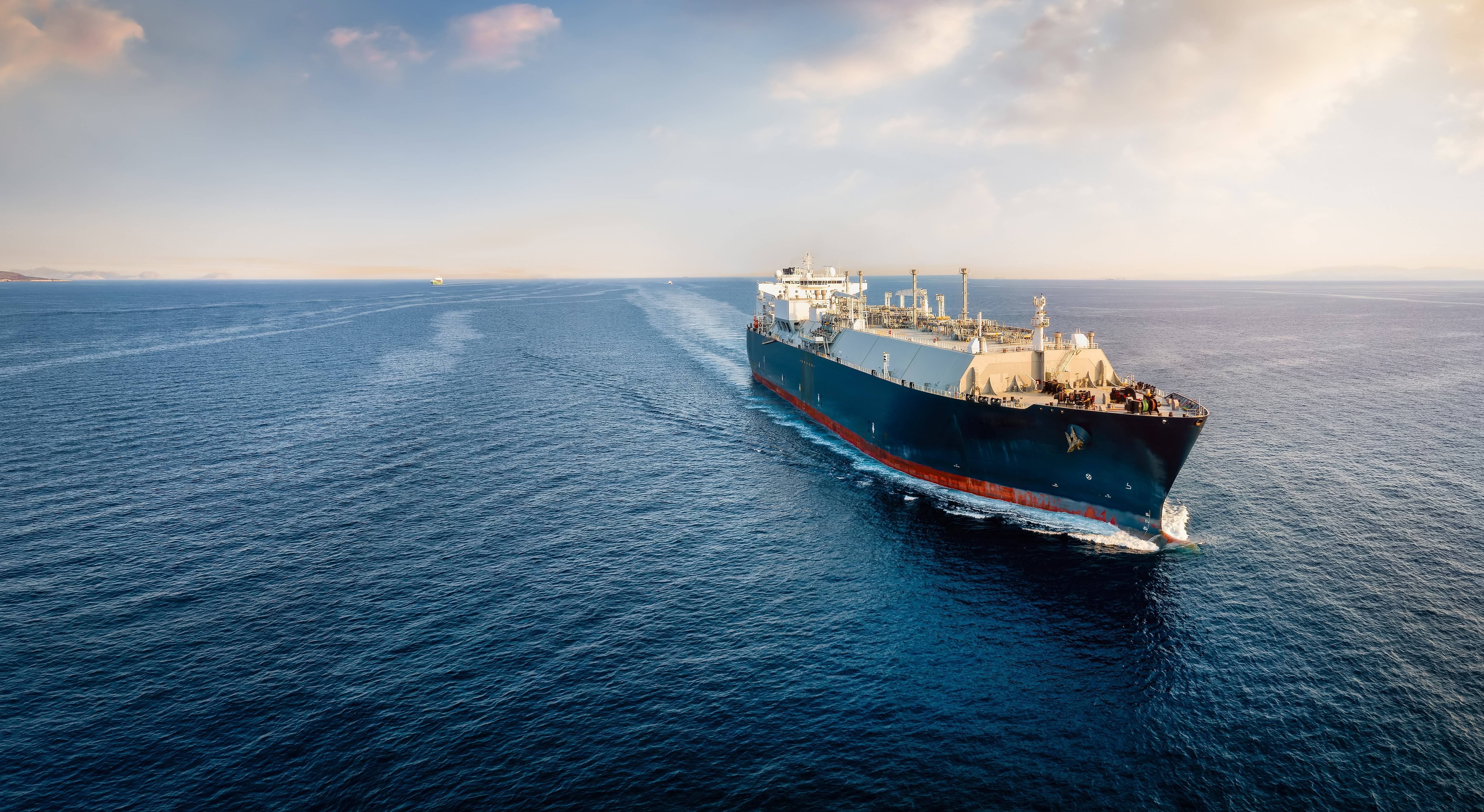 LNG Tanker Stock Photo2