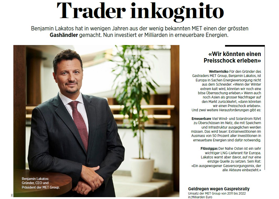 Handelszeitung Print Article