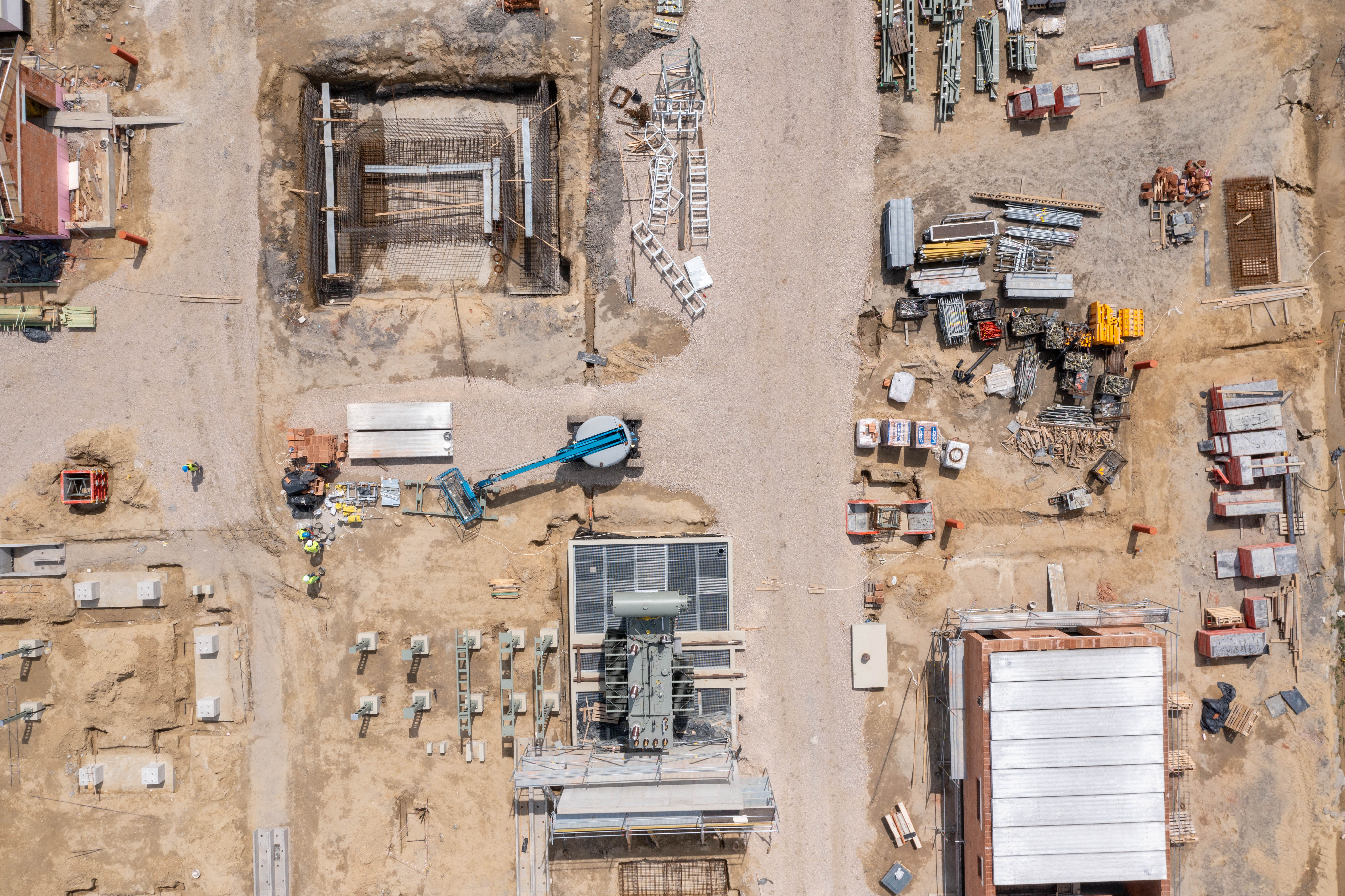 Gerjen Solar Park Construction