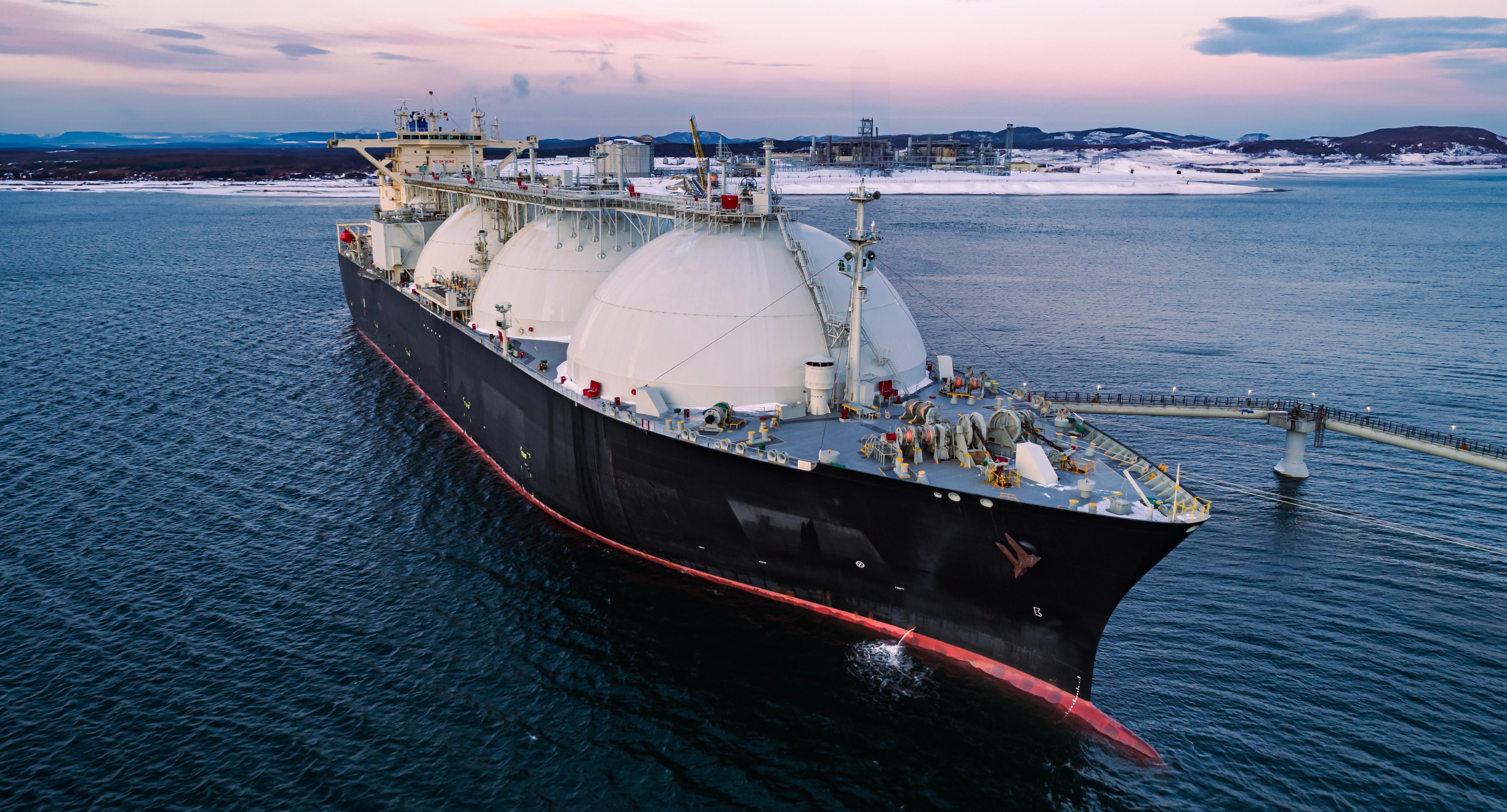 LNG Tanker Stock Photo (1)